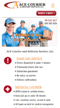 Mobile Screenshot of acecourierdelivery.com
